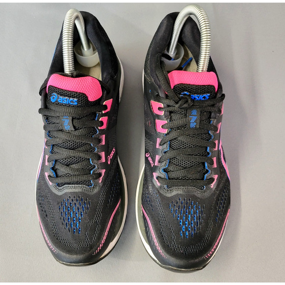 Asics GT- 2000 7 Athletic Sneaker Shoes Womens 9.5 Black Pink Running Walking - Picture 4 of 14